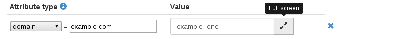 Example of a matcher on domain